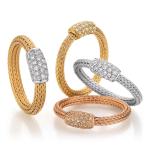 Jörg Heinz - Mesh Ring Pavé