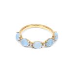 Nanis - Dancing Azure Ring