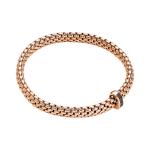 FOPE - Vendôme Flex'it Armband mit schwarzen Diamanten