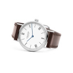 NOMOS Glashütte - Ludwig 33 Duo emailleweiß
