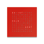 Qlocktwo - EARTH 45 EDITION RED PEPPER 