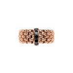 FOPE - Panorama Flex'it Ring mit schwarzen Diamanten