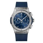 Hublot - Classic Fusion Chronograph Titanium Blue 