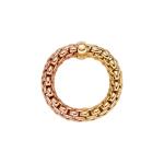FOPE - Essentials zweifarbiger Flex'it Ring mit flachem Halskettengeflecht