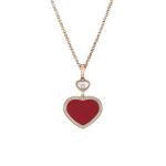 Chopard - Happy Hearts Anhänger mit Halskette