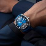 H. Moser & Cie - Pioneer Retrograde Seconds Midnight Blue