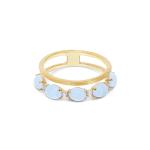 Nanis - Dancing Azure Ring