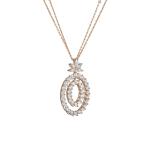 Chopard - L'Heure du Diamant Marquise Anhänger mit Halskette