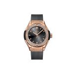 Hublot - Classic Fusion Racing Grey King Gold Diamonds 