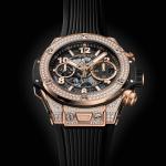 Hublot - Big Bang Unico King Gold Pavé 