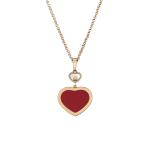Chopard - Happy Hearts Anhänger mit Halskette