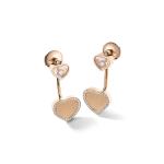 Chopard - Happy Hearts Golden Hearts Ohrhänger