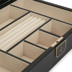 WOLF - Palermo Medium Jewellery Box Black