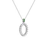 Chopard - L'Heure du Diamant Marquise Anhänger mit Halskette