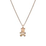 Chopard - Happy Diamonds Teddybär Anhänger mit Halskette