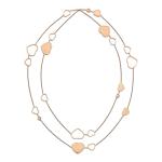 Chopard - Happy Hearts Golden Hearts Halskette