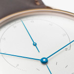 NOMOS Glashütte - Lambda 39 Roségold mit gebläuten Zeigern