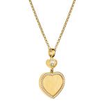 Chopard - Happy Hearts Golden Hearts Halskette