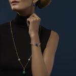 Chopard - Happy Diamonds Planet Anhänger mit Halskette