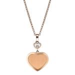 Chopard - Happy Hearts Golden Hearts Anhänger