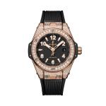 Hublot - One Click King Gold Pavé 