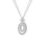 Chopard - L'Heure du Diamant Marquise Anhänger mit Halskette