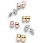 IsabelleFa - Ohrclips "Tonneau 30" Pavé