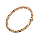 FOPE - Solo Flex'it Armband mit zweifarbigem Geflecht