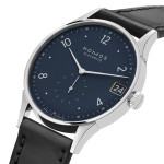 NOMOS Glashütte - Minimatik 39 Datum blau