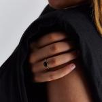 Nanis - Dancing Mystery Black Ring