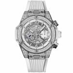 Hublot - Unico Titanium White Pavé 