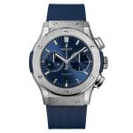 Hublot - Classic Fusion Chronograph Titanium Blue 