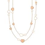 Chopard - Happy Hearts Golden Hearts Halskette