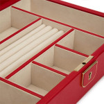 WOLF - Palermo Medium Jewellery Box Red