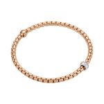 FOPE - Eka Flex'it Armband mit Diamanten in Rautenfassung