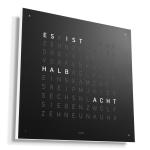 Qlocktwo - EARTH 45 EDITION BLACK PEPPER 