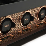 WOLF - Axis Triple Watch Winder With Storage