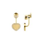 Chopard - Happy Hearts Golden Hearts Ohrhänger