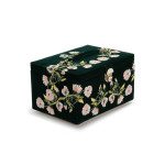 WOLF - Zoe Medium Jewellery Box Forest Green