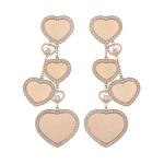 Chopard - Happy Hearts Golden Hearts Ohrhänger