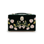 WOLF - Zoe Medium Jewellery Box Forest Green