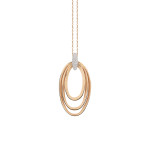 Annamaria Cammilli - Dune Chic Pavé Anhänger mit Halskette