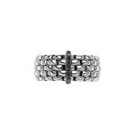 FOPE - Panorama Flex'it Ring mit schwarzen Diamanten