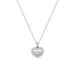Chopard - Happy Diamonds Icons Joaillerie Anhänger mit Halskette