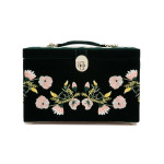 WOLF - Zoe Large Jewellery Box Forest Green