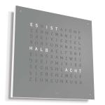 Qlocktwo - EARTH 45 EDITION GREY PEPPER 