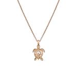Chopard - Happy Diamonds Schildkröte Anhänger mit Halskette