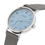 NOMOS Glashütte - Tangente 38 Datum Frostblau
