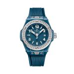 Hublot - Big Bang One Click Petrol Blue Ceramic Diamonds 
