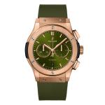 Hublot - Classic Fusion Chronograph King Gold Green 